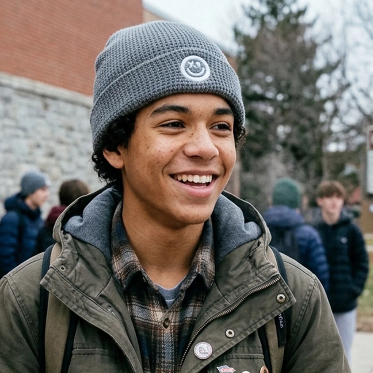 Waffle Knit Beanie