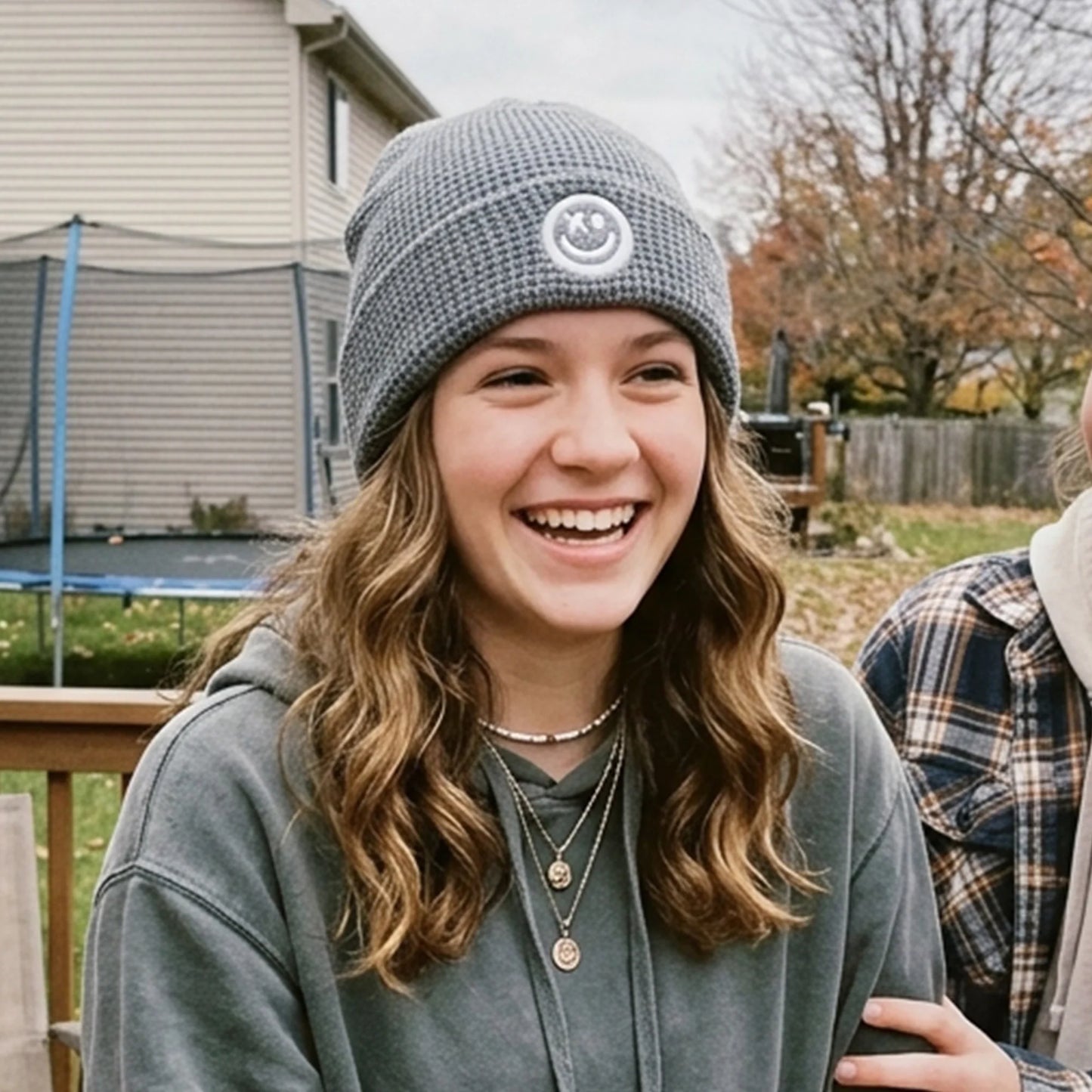 Waffle Knit Beanie